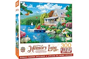 Lakeside Memories Masterpieces Puzzle (300 Piece)