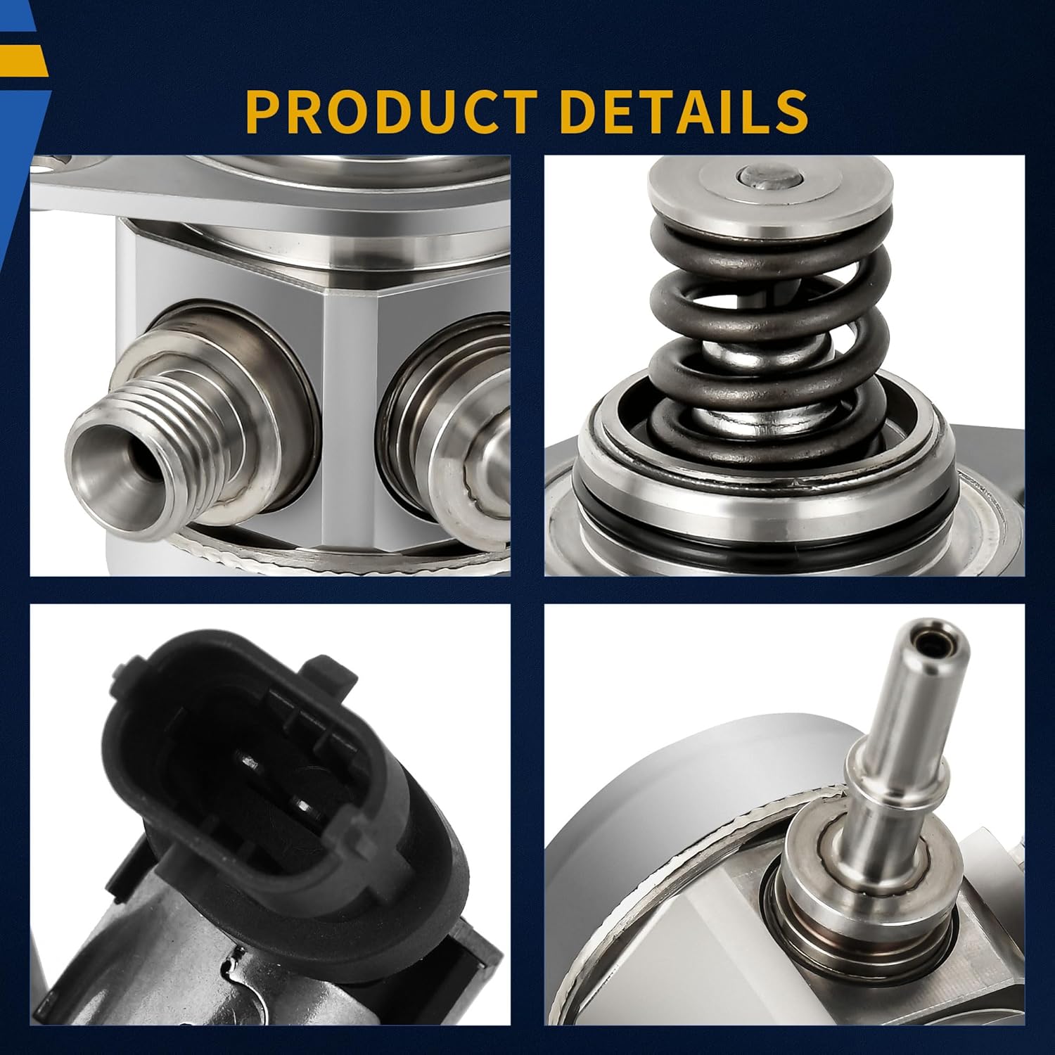 DWVO High Pressure Fuel Pump with Seal Compatible with 2017-2021 Hyundai Santa Fe, Sonata, Tucson, 2016-2021 Kia Optima, Sorento, Sportage L4 2.4L