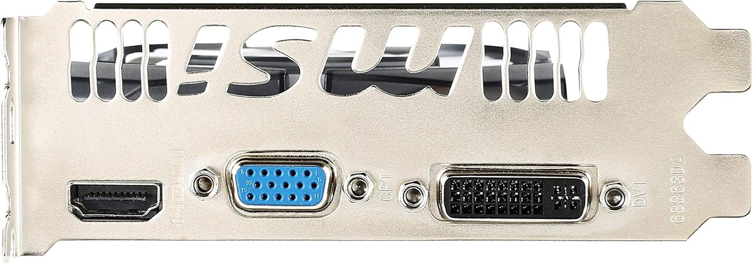 MSI GeForce GT 730 Fermi DDR3 128-bit 2GB DirectX 12 (N730 2GD3V3) (Renewed)