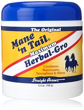 Mane n Tail Herbal Gro NATURAL CONDITIONER FOR HAIR & SCALP Pomade 5.5 Ounce