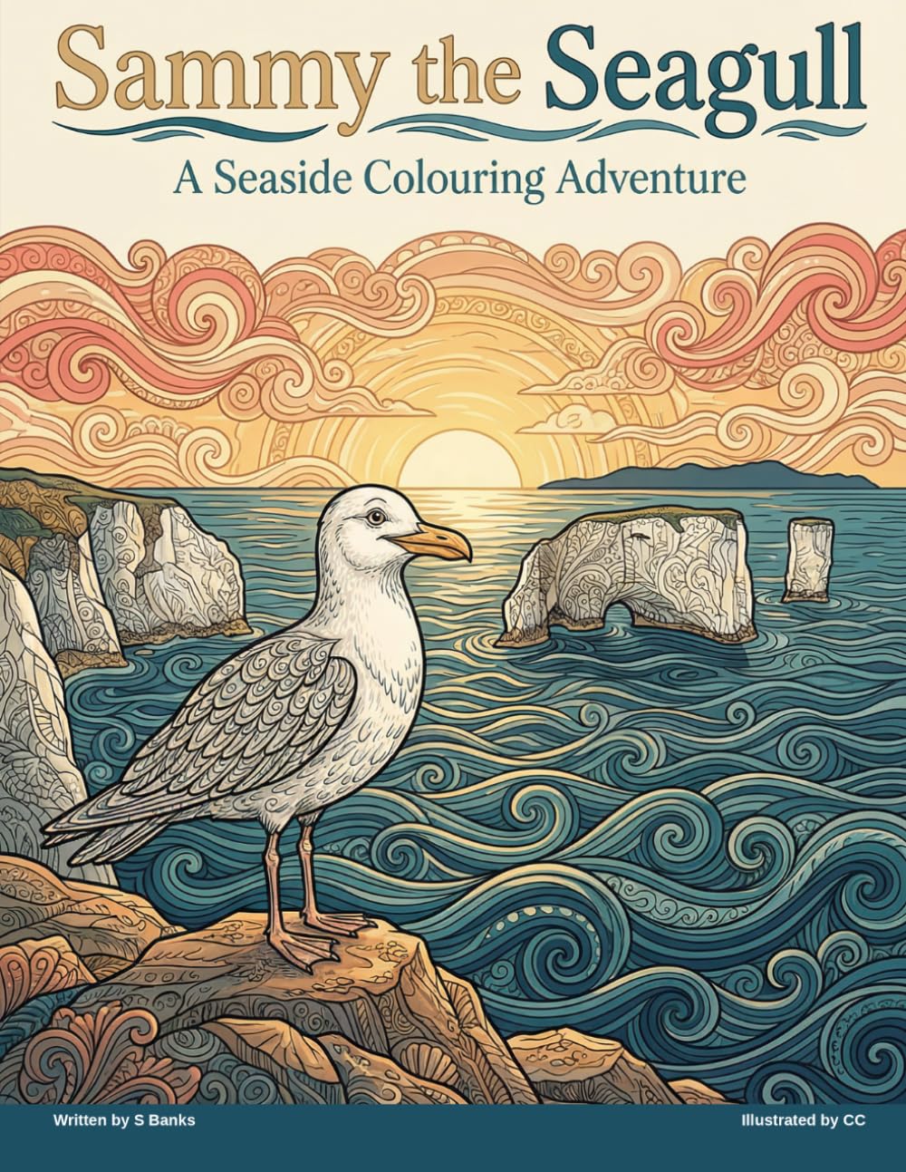 Sammy the Seagull: A Seaside Colouring Adventure