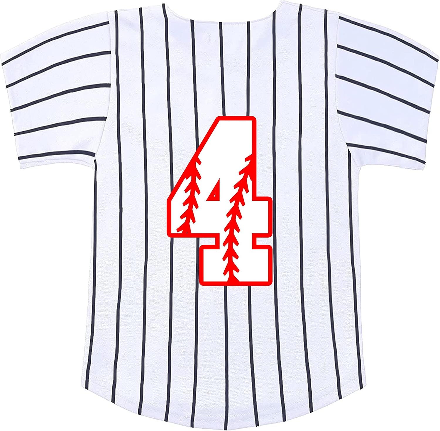 BAICAIYU Baby Baseball Jersey and Socks 2pcs Set Birthday Outfit Boys and Girls 2-4 Years Old Toddler Softball Shirt