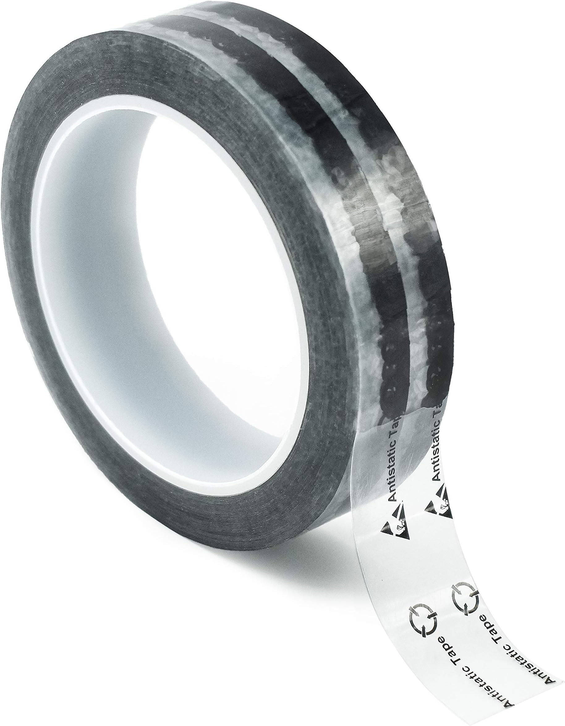 Bertech ESD Packaging Tape with ESD Symbol, Clear, 3/4 Inches Wide x 36 Yards Long, RoHS and REACH Compliant