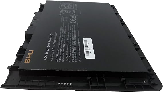 GHU BT04XL Laptop Battery 52Wh Replacement for HP EliteBook Folio 9470m 9480m, Compatible with BT04 BA06 BA06XL 687945-001 687517-171 696621-001