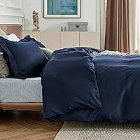 Vista 57 de Bedsure Funda de edredón tamaño Twin/Twin XL - Juego de ropa de cama suave de doble cepillado para niños y adultos, cierre de cremallera, 2 piezas