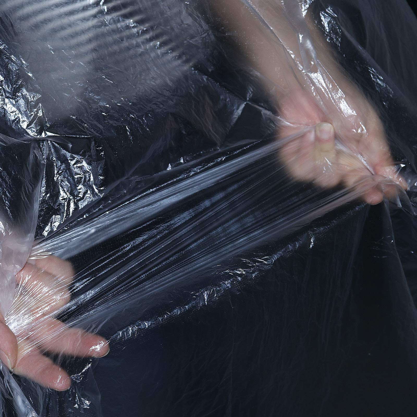 Einweg-Umhänge, Friseursalon-Umhänge, 150 Stück, 160 x 130 cm, Einweg-Haarschnittumhänge, transparent, wasserdicht, Shampoo-Umhänge für Zuhause, Friseursalon, 0, 10