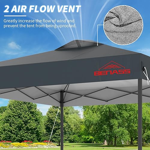 Miniatura 3 de Toldo desplegable de 12 x 12 pulgadas, tienda de campaña fácil de montar, tiendas de campaña resistentes para fiestas, tienda de campaña para