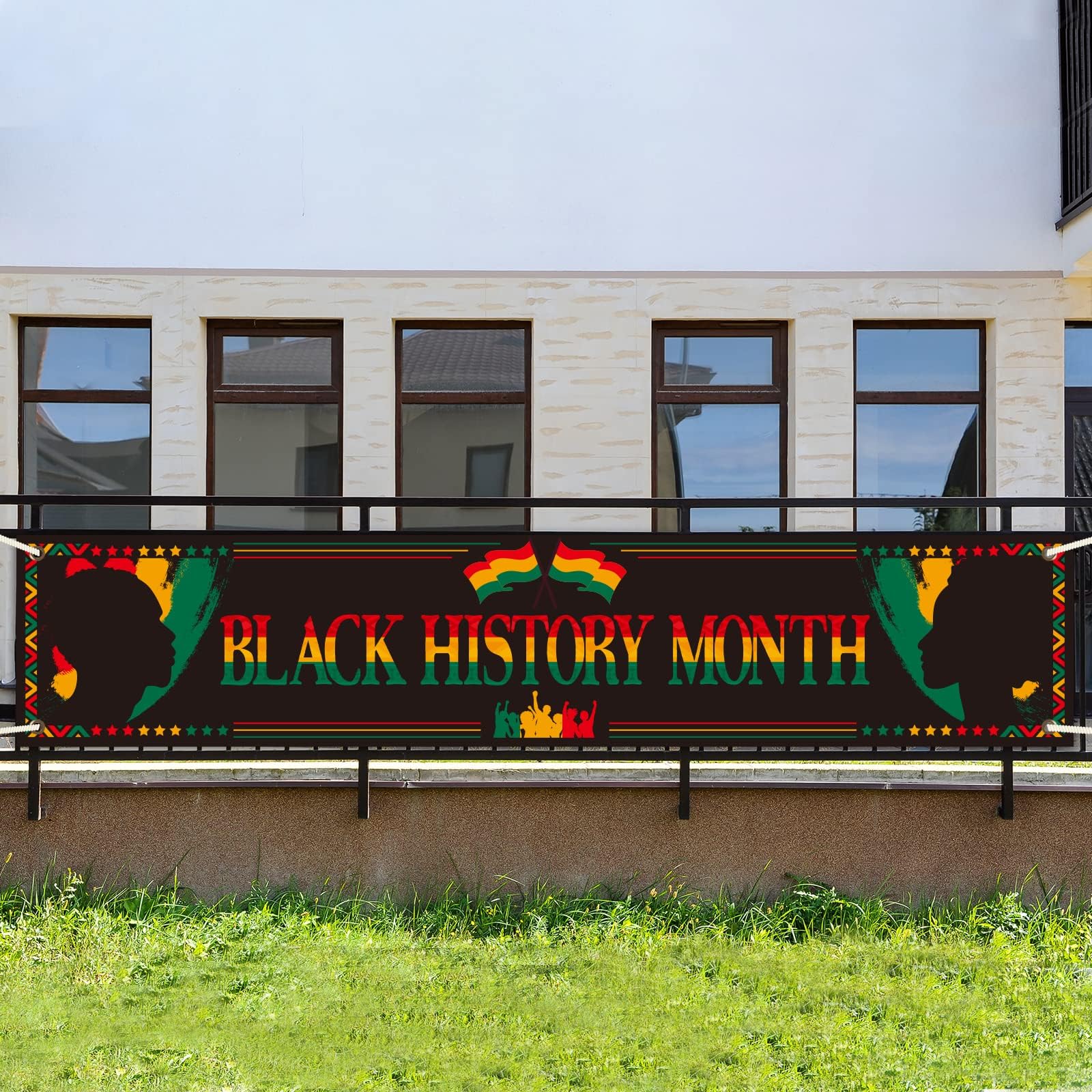 Amazon.com: Black History Month Backdrop Banner African American ...