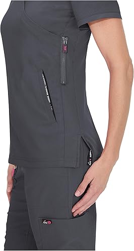 Miniatura 3 de KOI Lite Philosophy - Camiseta médica de 3 bolsillos para mujer