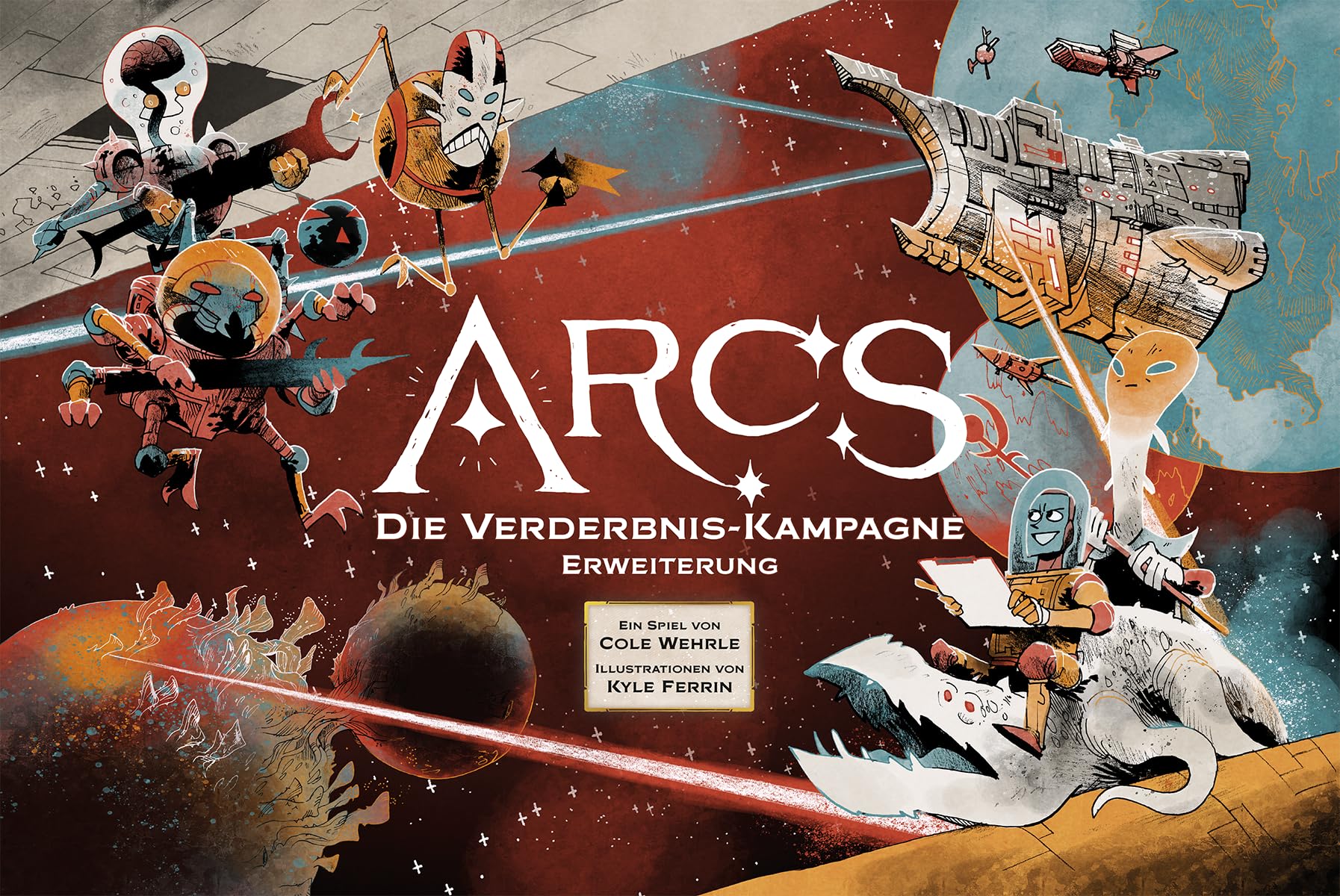 ARCS – Kampagnenerweiterung, Expertenspiel, Deutsch