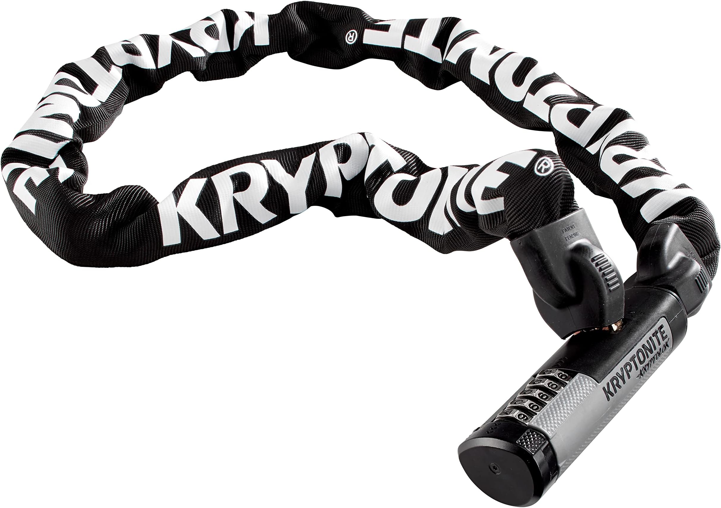 Kryptonite Kryptolok 912 9.5mm Combo Chain Bicycle Lock , Black
