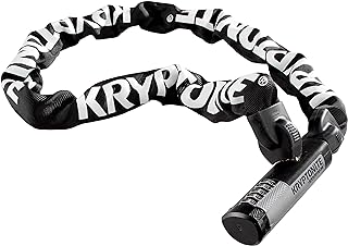 Kryptonite Kryptolok 912 9,5 mm Combo Cadeado de bicicleta, Preto