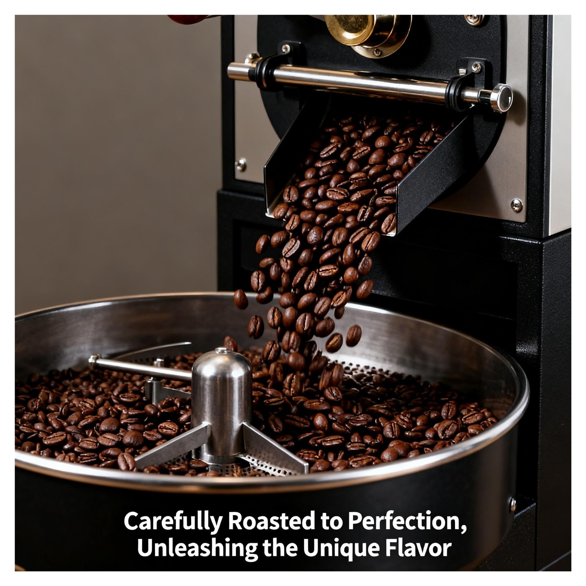 500 g kleine Kaffeebohnen, mittlere Röstung, nussiger Geschmack, runde und pralle Bohnen