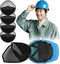 Helmet Inner Helmet Inner Cap 【4-Piece Set & Artisan-Supervised】Sweat-Absorbing Pad for Worksite Use, Sweat-Absorbing Inner, Sweat Absorption, Double Mesh, Breathable, Washable, Heatstroke
