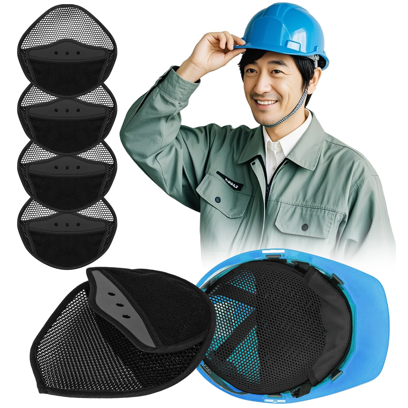 Amazon.co.jp: ヘルメット インナー ヘルメットインナーキャップ