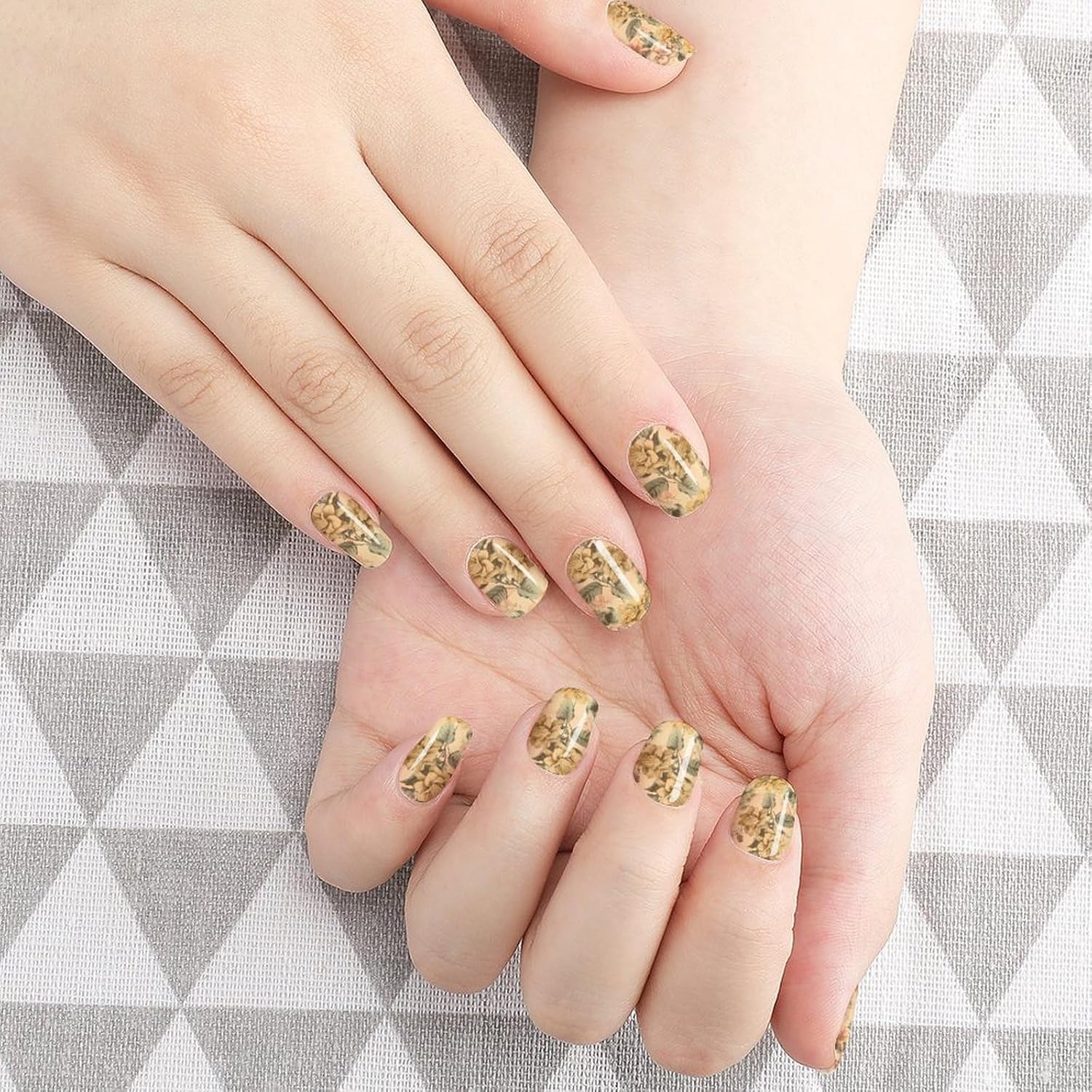 Nail Strips Bundle Full Wrap Long Lasting Nail Polish Strips Easy Application and Removal Salon Quality Self Adhesive Art Stickers for Women Gifts