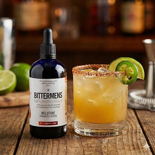 Bittermens Hellfire Habanero Shrub Cocktail Bitters, 5oz miniatura 3