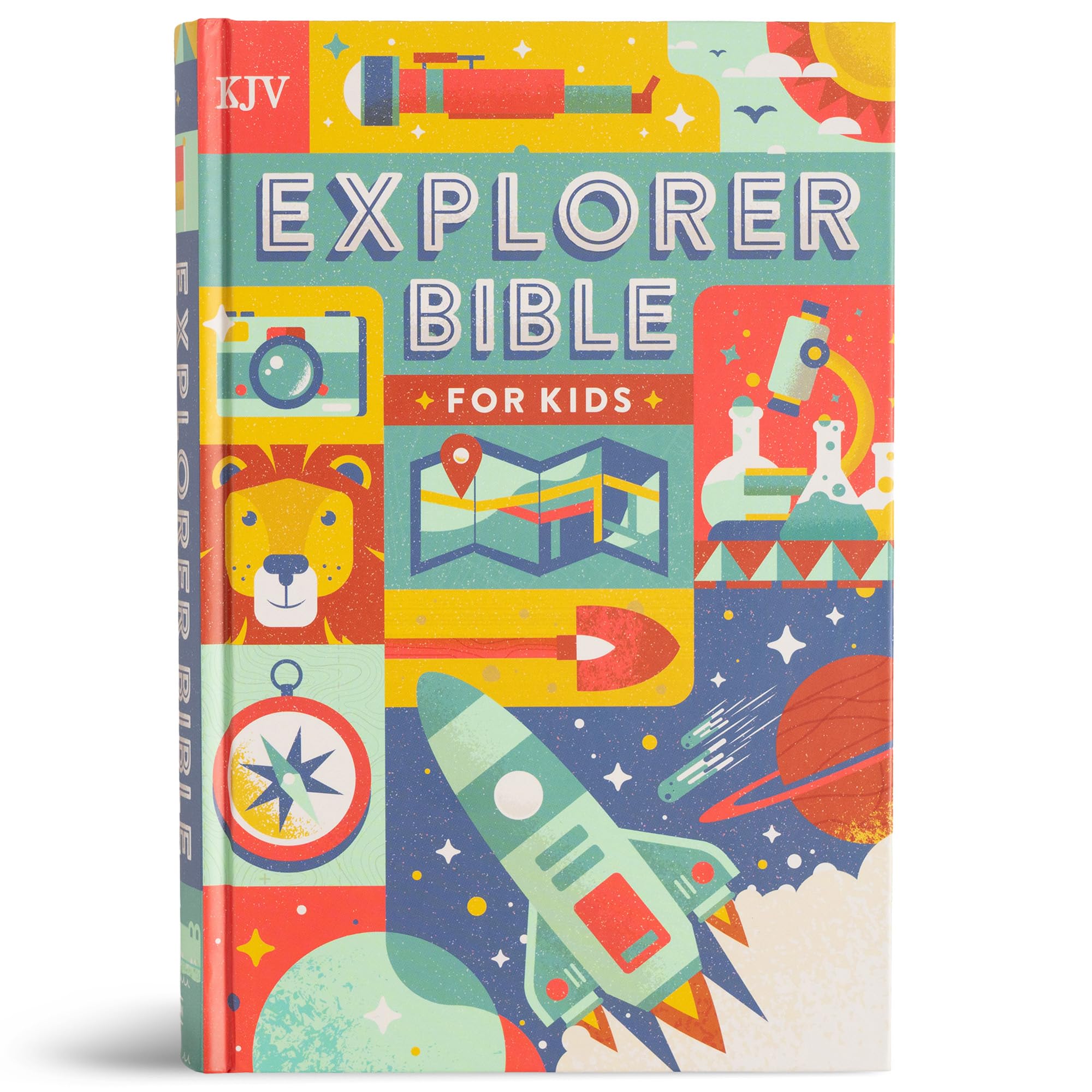 KJV Explorer Bible For Kids: Placing God's Word in the Middle of God's World