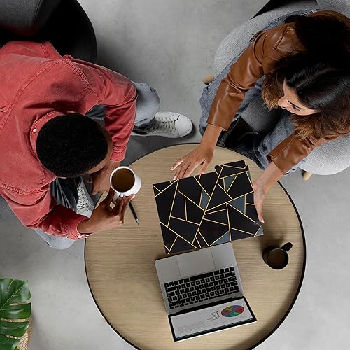 Miniatura 7 de GODPLYN Juego de 36 carpetas de archivos (6 diseños), carpetas, carpetas de archivos decorativas, bonitas carpetas de archivos, para suministros de