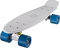 Vista 16 de Ridge Skateboard 55 cm Mini Cruiser Retro Stil in M Rollen Komplett U Fertig Montiert