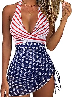 SUUKSESS Women Sexy One Piece Swimsuit Tummy Control Bathing Suit Mesh Swimdress