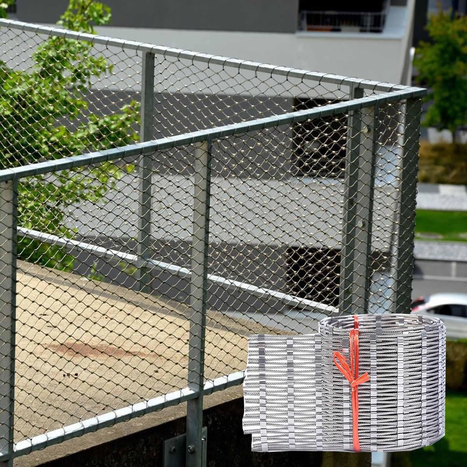 304 Malla de Cuerda de Acero Inoxidable, Malla para Jaulas Animales