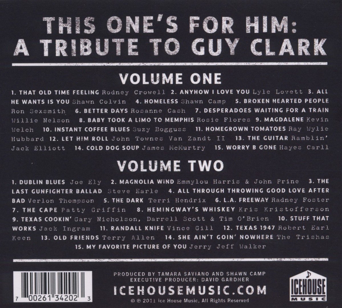 This One's for Him: A Tribute To Guy Clark