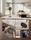 Dreo 43 Inch Smart Standing Fan for Bedroom, 100ft Strong Airflow Fan, DC Motor Silent Floor Fans, 120°+105° Oscillating Pedestal Fans with 12H Timer, 6 Modes, WiFi/Alexa/Remote Control - 8