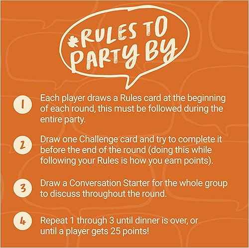 Miniatura 7 de Spin Master Games, SolidRoots Funscripted, The Hilarous Dinner Party Game de The Makers of Mind The Gap, juegos familiares para noche de juegos,