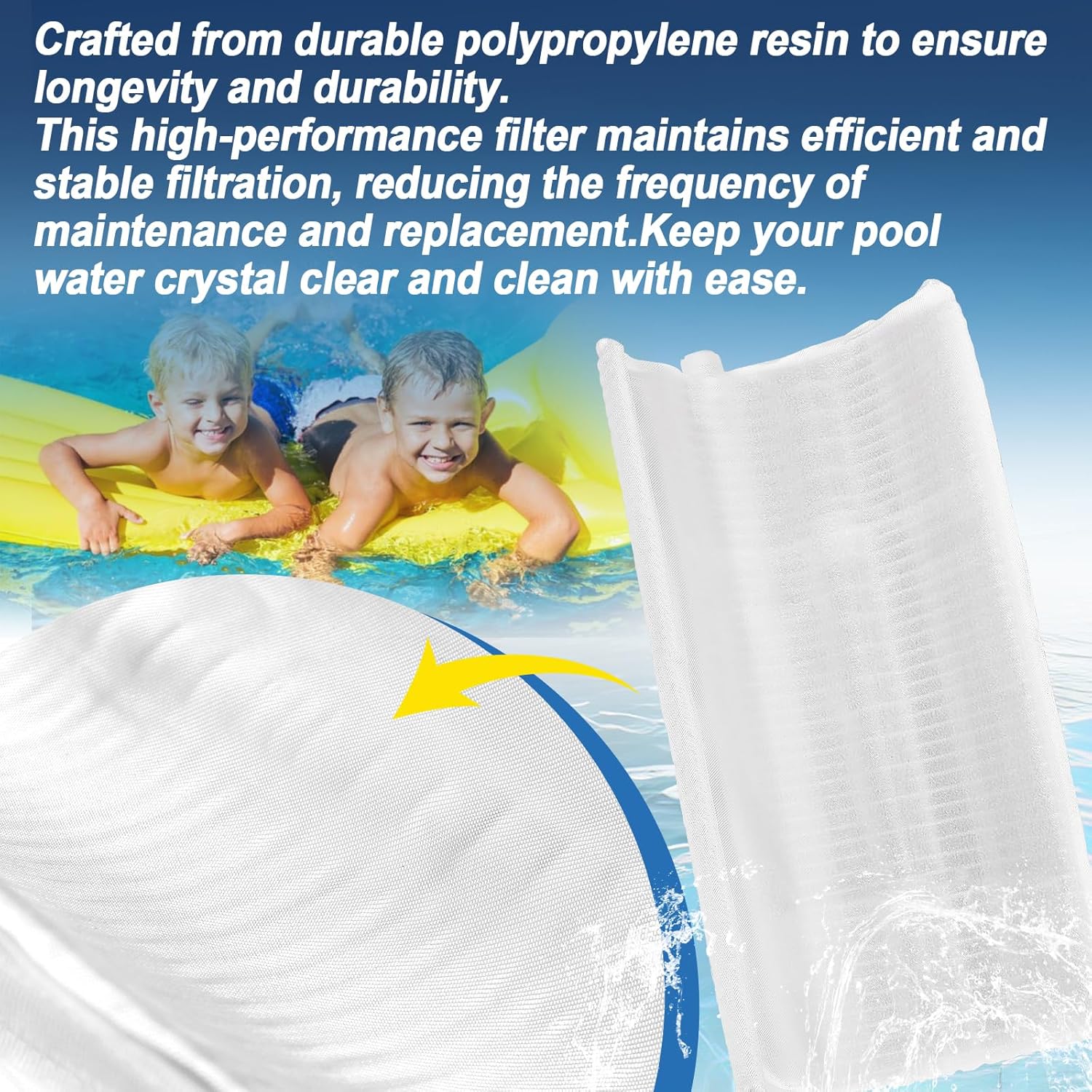 59023300 Pool Filter Set, DE Pool Filters, Complete Element Filter Grid, Fit for FNS Plus Pool and Spa D.E. Filter, 60 Square Feet, Replace Pentair 59023300, FC-9550 (7 Full, 1 Partial)