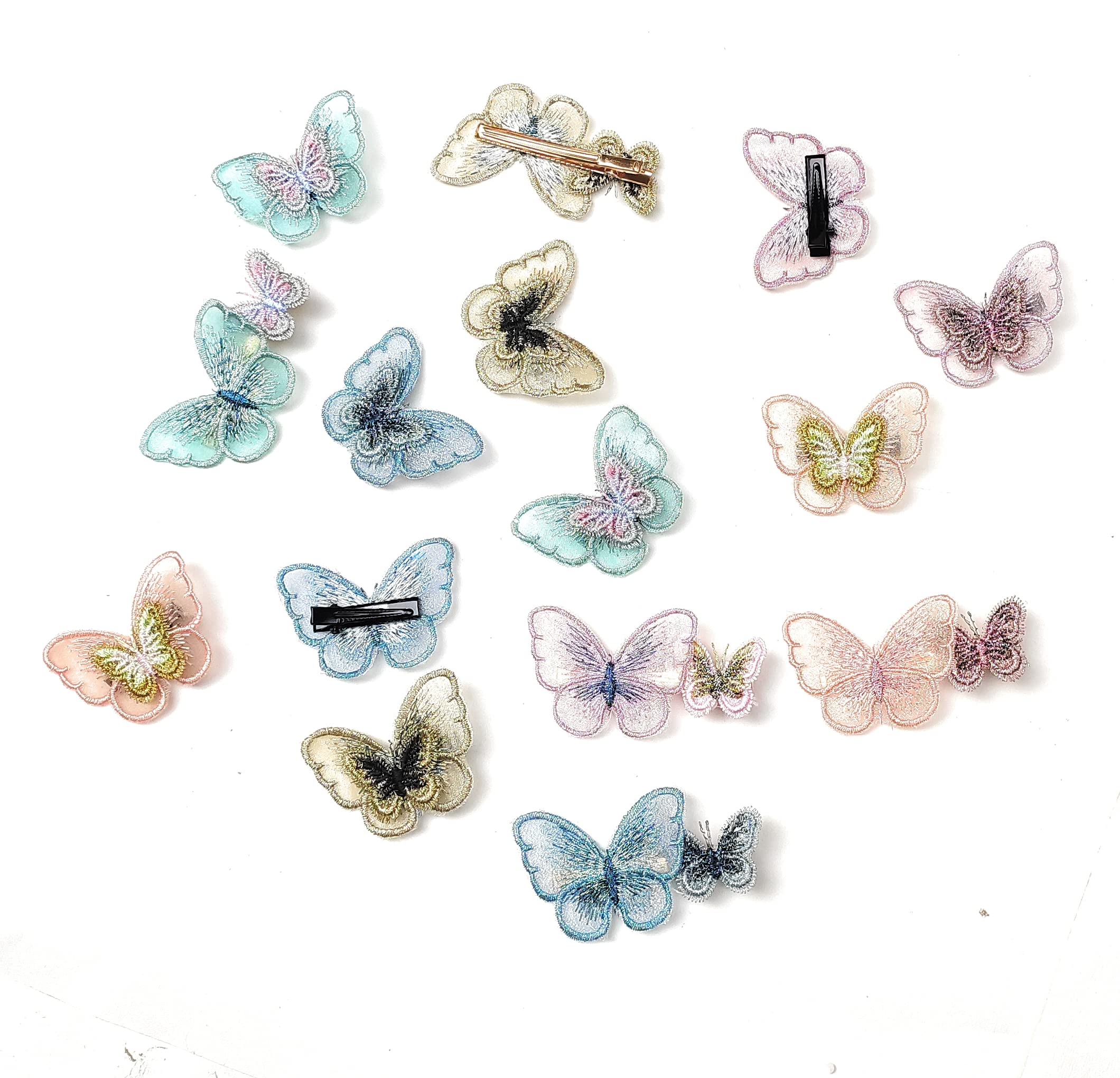 GIRLYZ ATTIRE Butterfly Clips 3D Colorful Mesh Butterfly Hair Clips Baby Hair Clips Barrette for Kids Women and Girl (Color May Vary) (Pack of 12) (B09V5H29Z5) Amazon Price History, Amazon Price Tracker