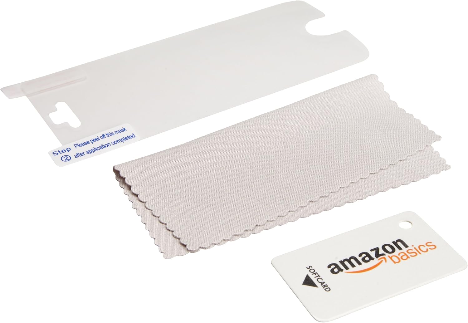 AmazonBasics Protective TPU Case with Screen Protector for iPhone 5 (Frost)