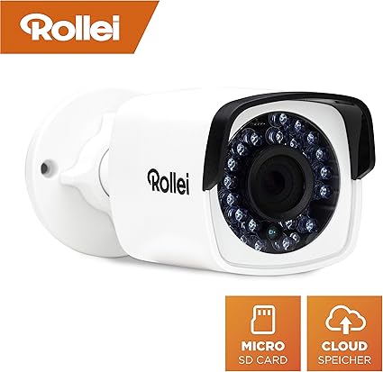 Rollei Safetycam 200 Wlan Hd Uberwachungskamera Mit Bewegungsmelder Home Security Camera Outdoor Ip Kamera Wifi Aussen Uberwachung Mit Handy App Ohne Akku Speicher Auf Sd Karte Und Cloud Amazon De Baumarkt