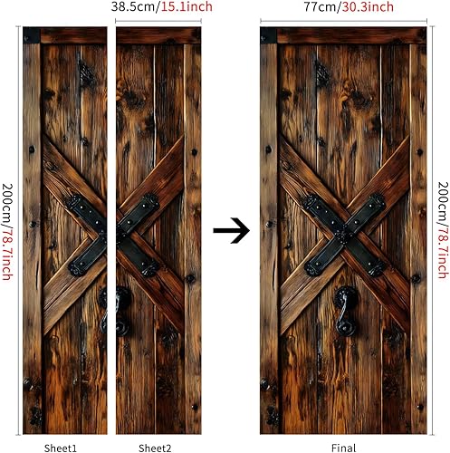 Miniatura 10 de Calcomanías para puerta, murales para despegar y pegar, bandera de Estados Unidos, calcomanías para puerta, autoadhesivas, extraíbles, de PVC,