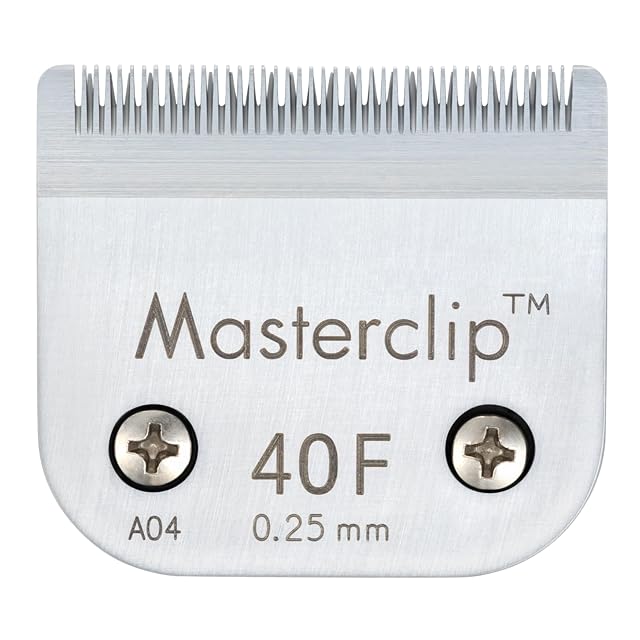 Masterclip Cuchilla de corte para perros A5 50F 40F 30F 15F 10F 9F 7F 7 5F 5# 4F 4# 3F 3# 2F 2# 5/8N Cuchilla…