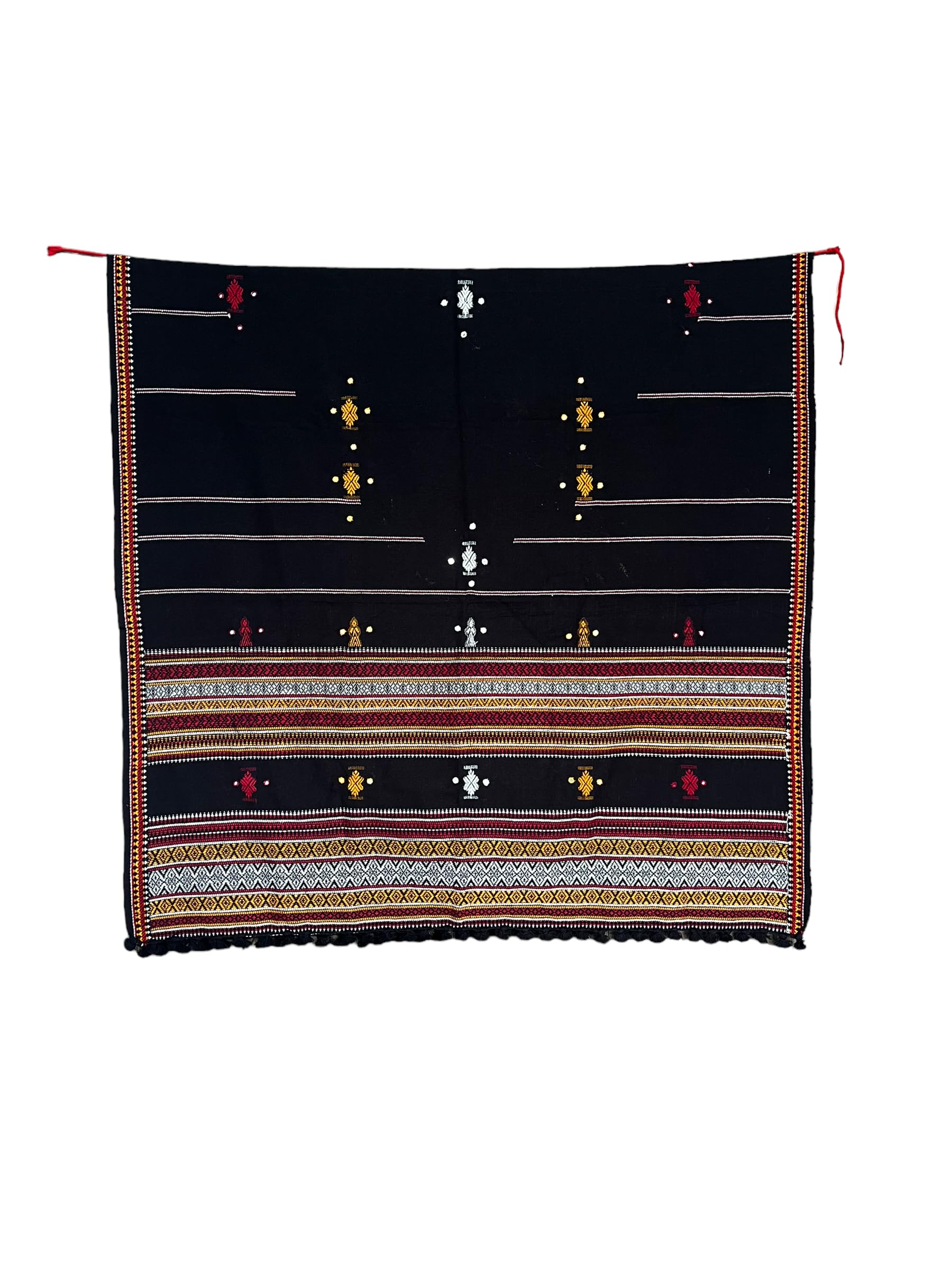 prijam handicraft traditional kutchi pure handloom/woollen shawl chamukh D2-picture-55