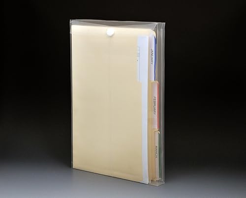 Miniatura 10 de Lion File-N-Send Sobres de polietileno entre oficinas, 10 x 13 pulgadas, gris carbón opaco (negro), 6 unidades EApaquete, 1 paquete (22700-CG)