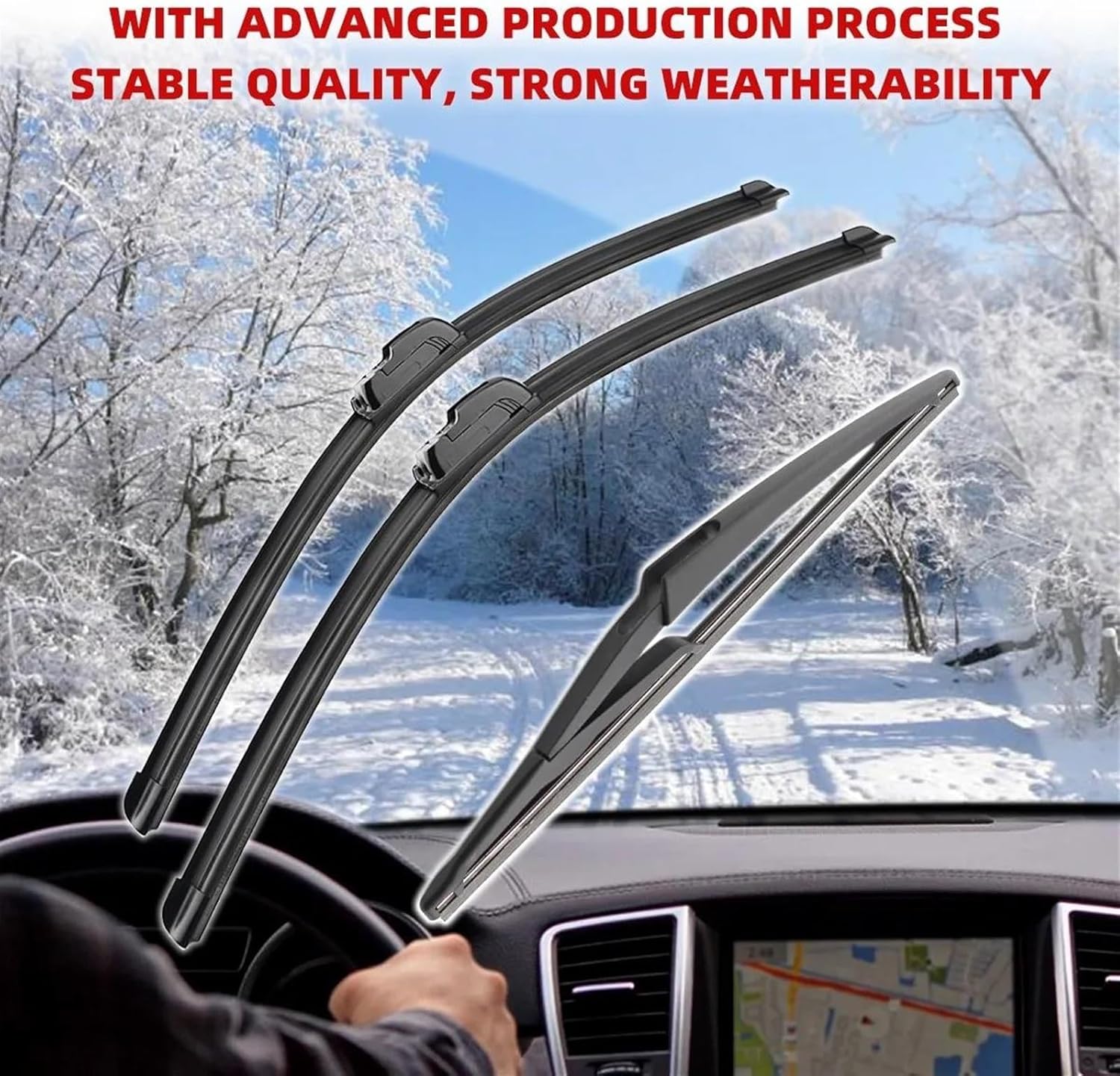 For Nissan For Qashqai J11 2013 2014 2015 2016 2017 2018 2019 2020 Front Rear Wiper Blades Brushes Cutter Accessories