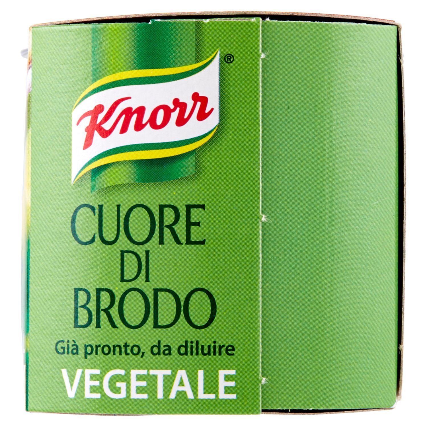 Knorr - Cuore di Brodo Vegetale, gia' Pronto, da Diluire - 12 confezioni da 4 pezzi da 28 g [48 pezzi, 1344 g]