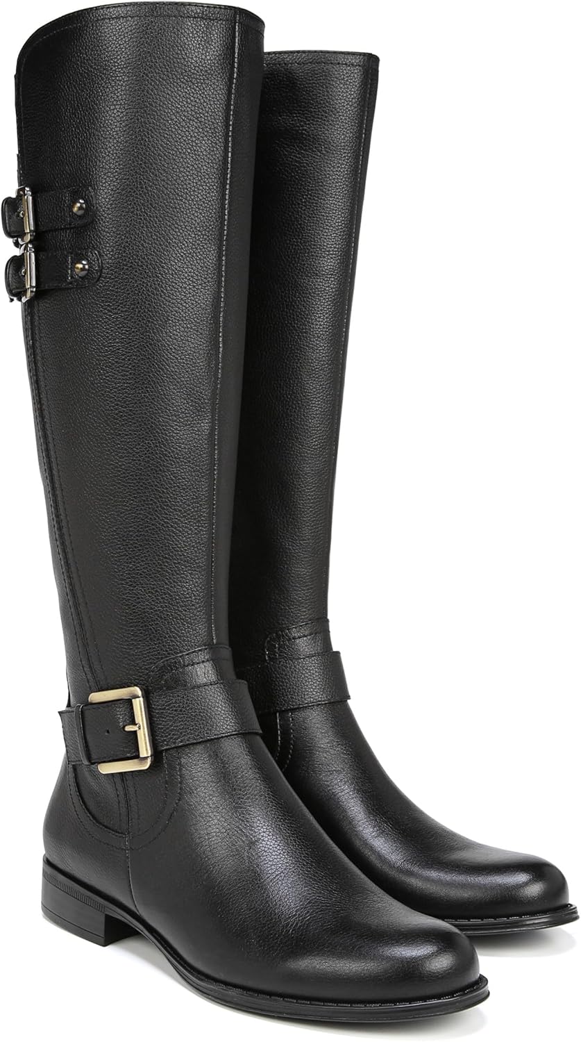Miniatura 2 de Naturalizer Womens Jessie Knee High Buckle Detail Riding Boots