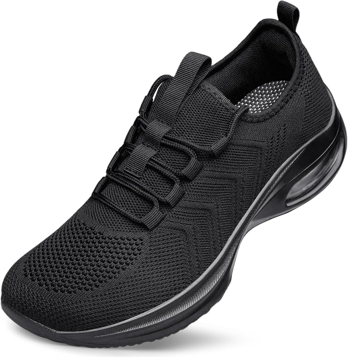 Mens Walking Shoes Wide Width Non Slip Breathable Running Shoes Workout Tennis Gym Wide Toe Box Sneakers