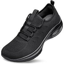 Mens Walking Shoes Wide Width Non Slip Breathable Running Shoes Workout Tennis Gym Wide Toe Box Sneakers