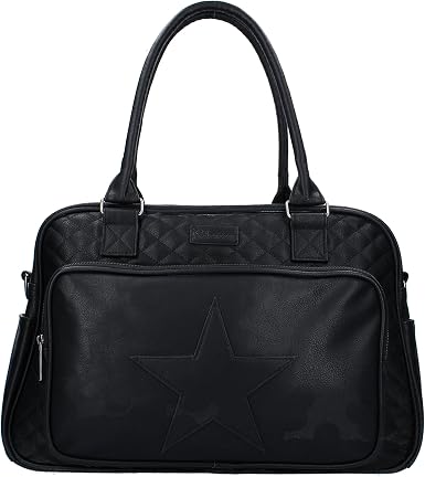 Kidzroom 030-7883-4 Coloured Stars Diaper Bag - Bolso cambiador, color  negro : Amazon.es: Bebé
