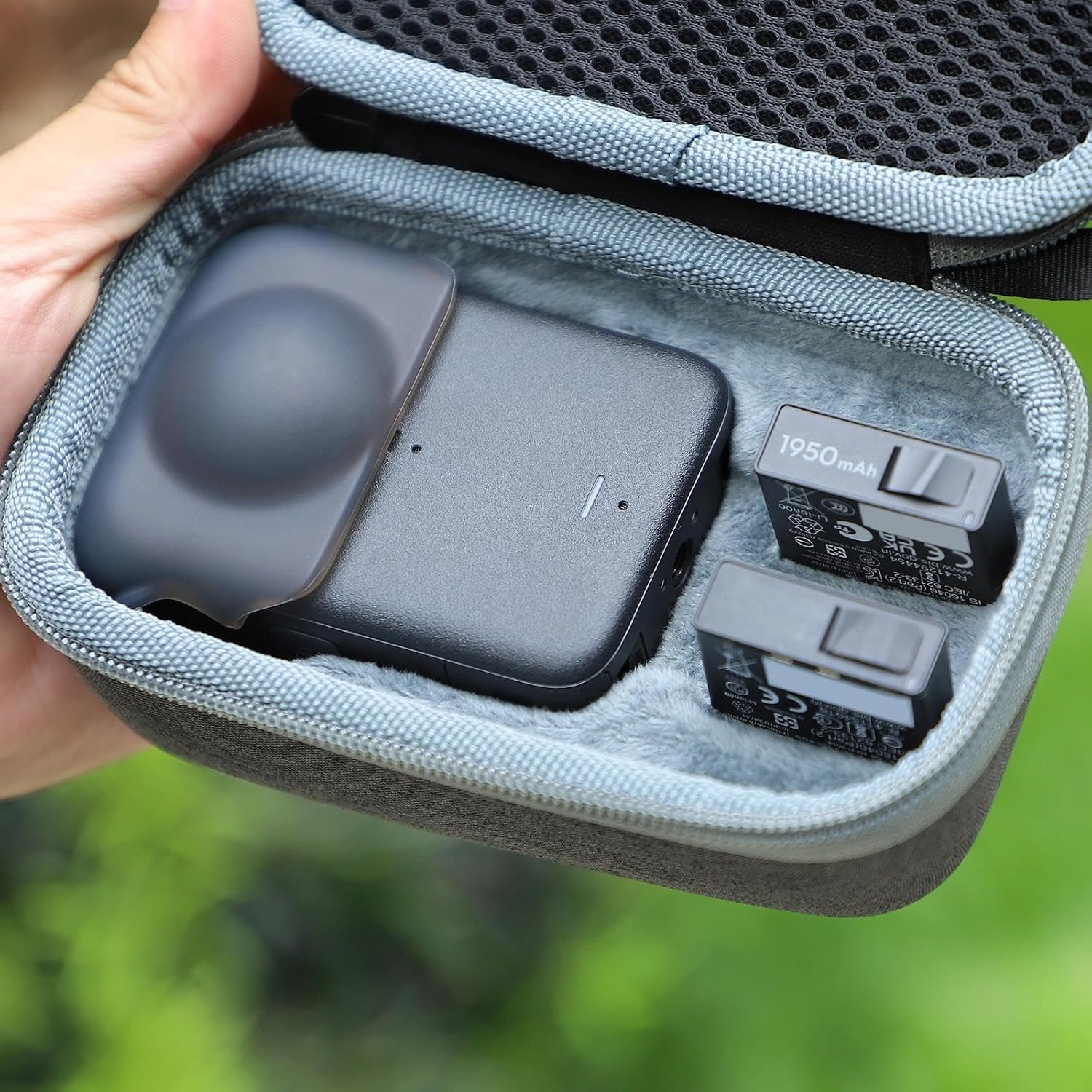 Carrying Case Compatible With DJI Osmo 360 Standard Combo Action Camera EVA Storage Bag Protective Box for Camera,Durable, Scratch-Resistan,Soft Velvet Lining