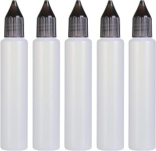 Wizard Vapes 30ml Unicorn Pen-Style Dropper Bottles x 5 (Black)