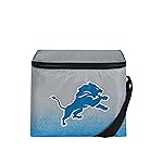 FOCO NFL Unisex Gradient Print Lunch Bag Coolergradient Print Lunch Bag Cooler, Detroit Lions, Standard