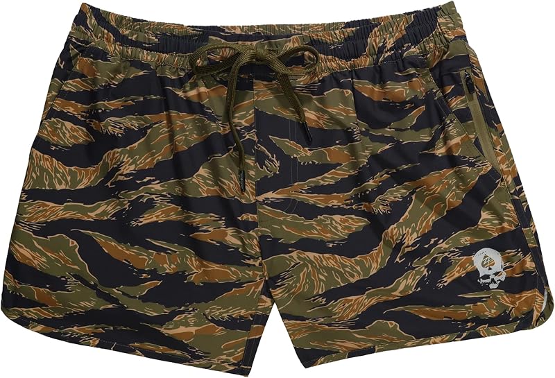 Zero Foxtrot Mens Athletic Zero Shorts, Gym, Workout, Running, or Casual - 5 Inch Inseam