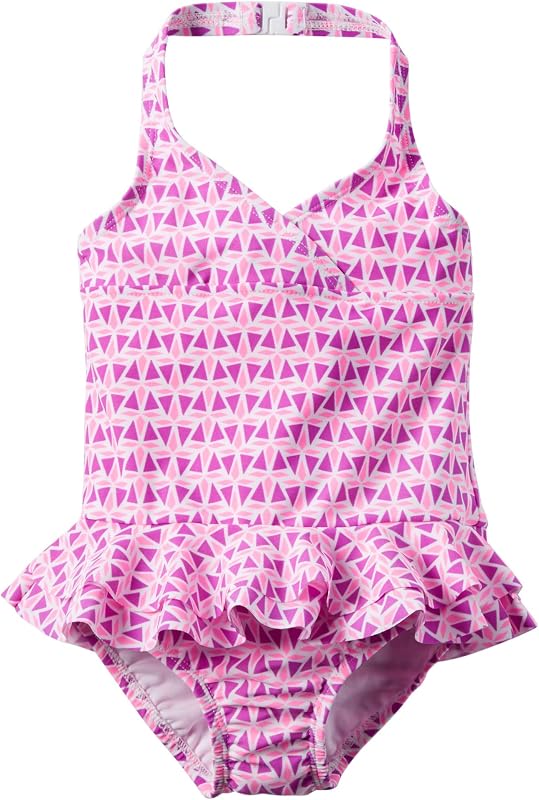 Little Girls' 1-piece Swimsuit (Toddler/Kid) (24 Months, Pink Ruffle)