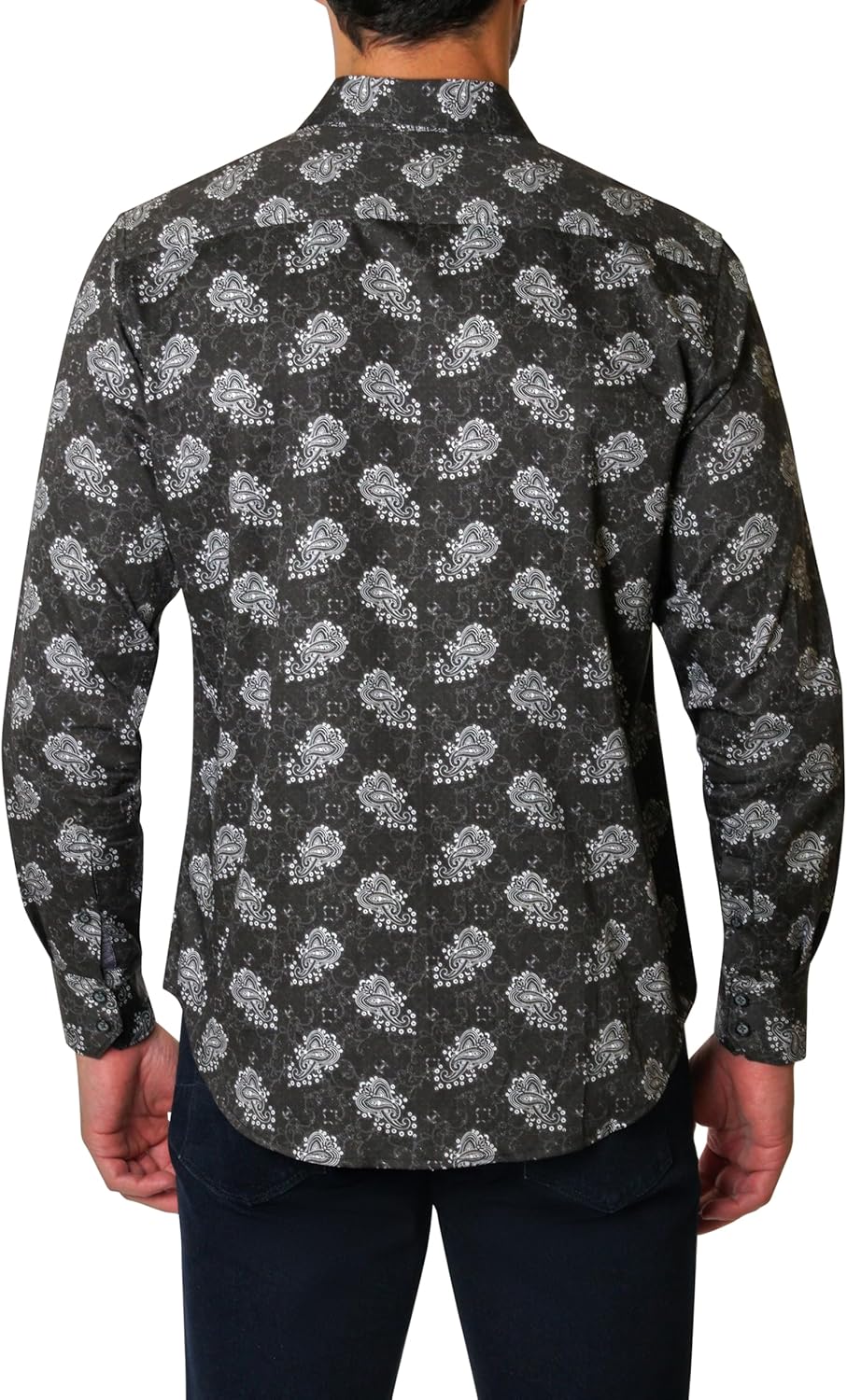 Robert Graham Men's Trejo Long Sleeve Woven Button Down Shirt