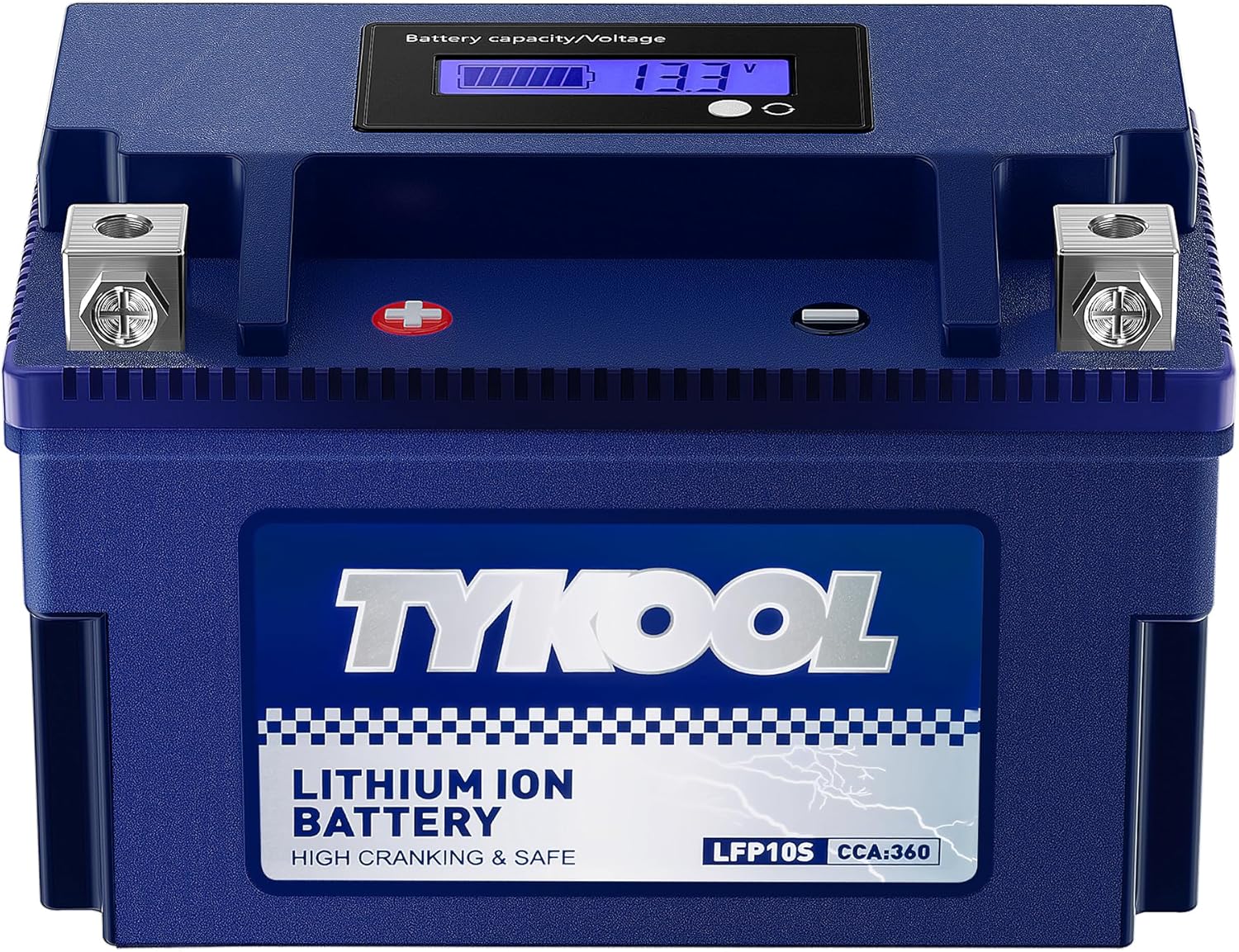 TYKOOL YTZ10S Lithium Powersports Battery 12V 6Ah